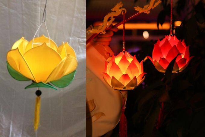 4 cách sáng tạo làm lồng đèn Trung thu từ tre với hình ông sao, hoa sen dành cho bé