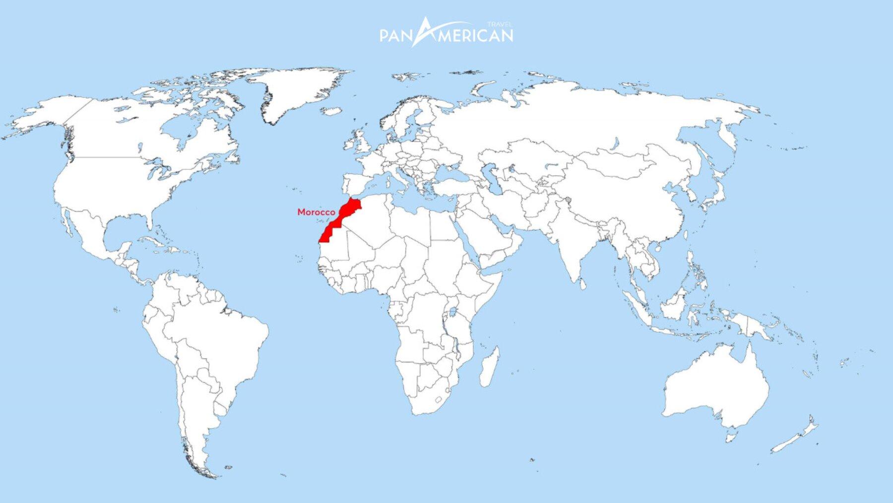 Morocco nằm ở châu lục nào?