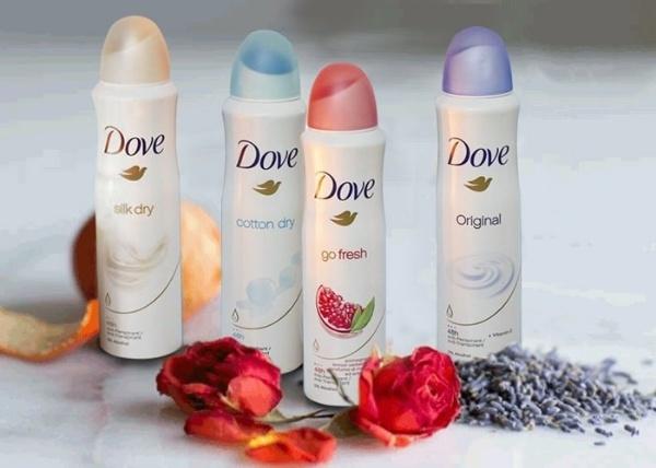 Các dòng xịt khử mùi Dove bạn không thể bỏ qua