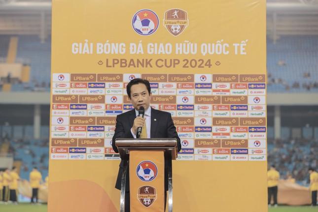 Khai mạc Giải bóng đá giao hữu quốc tế LPBank Cup 2024 ảnh 1