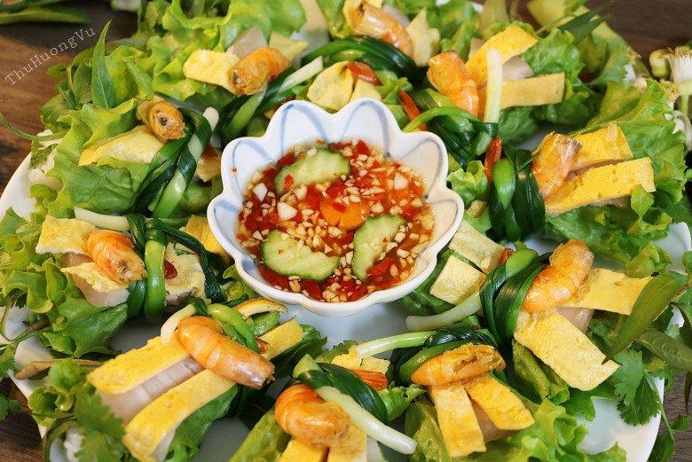 Bún cuốn tôm thịt tươi ngon lại chẳng khó làm, khách đến nhà phải mê mệt vì hấp dẫn - 2