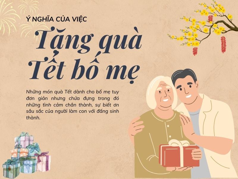 quà tết cho bố mẹ