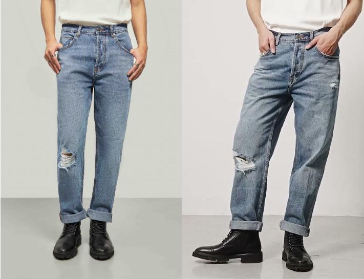 Quần jeans rách nam sớm xuất hiện và trở thành xu hương trên thế giới