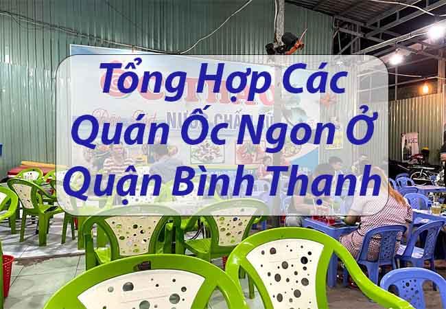 Các quán ốc ngon ở quận bình thạnh