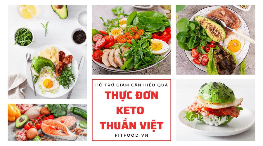 Thực đơn Keto 7 ngày Thuần Việt