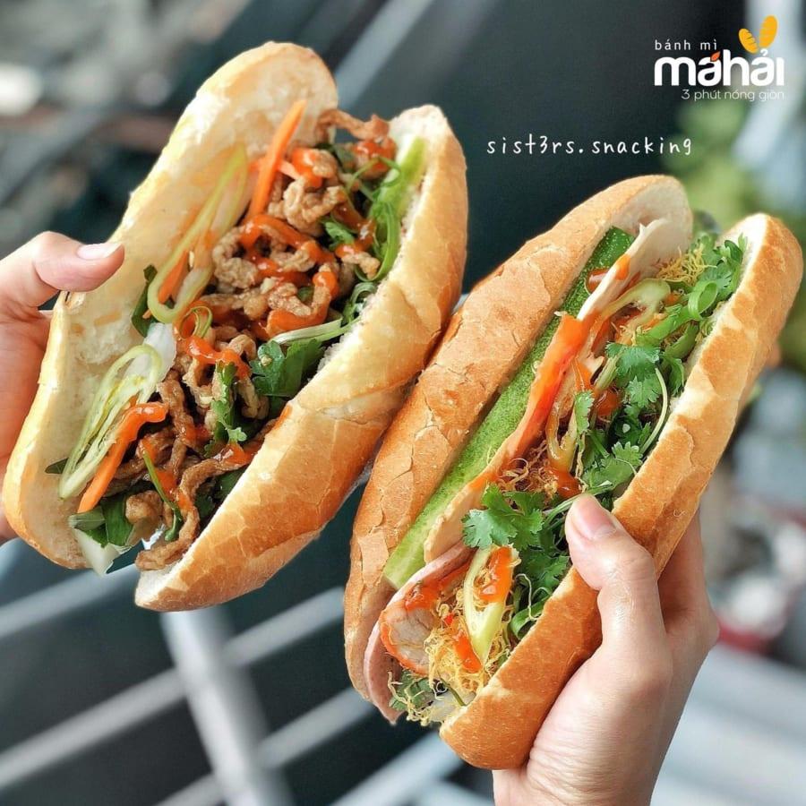 cách làm bánh mì chả cá