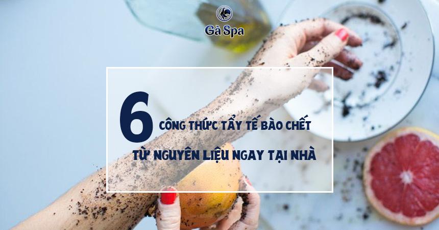 Muối giúp tẩy tế bào chết