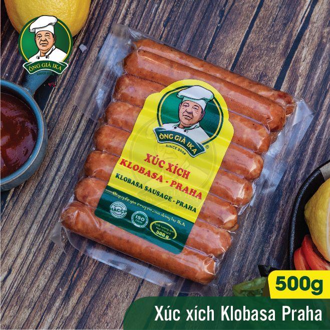 Xúc xích Klobasa Praha IKA - Nguyên liệu không thể thiếu cho món mì cay thơm ngon, hấp dẫn