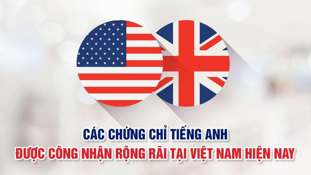 chứng chỉ tiếng anh quốc tế là gì