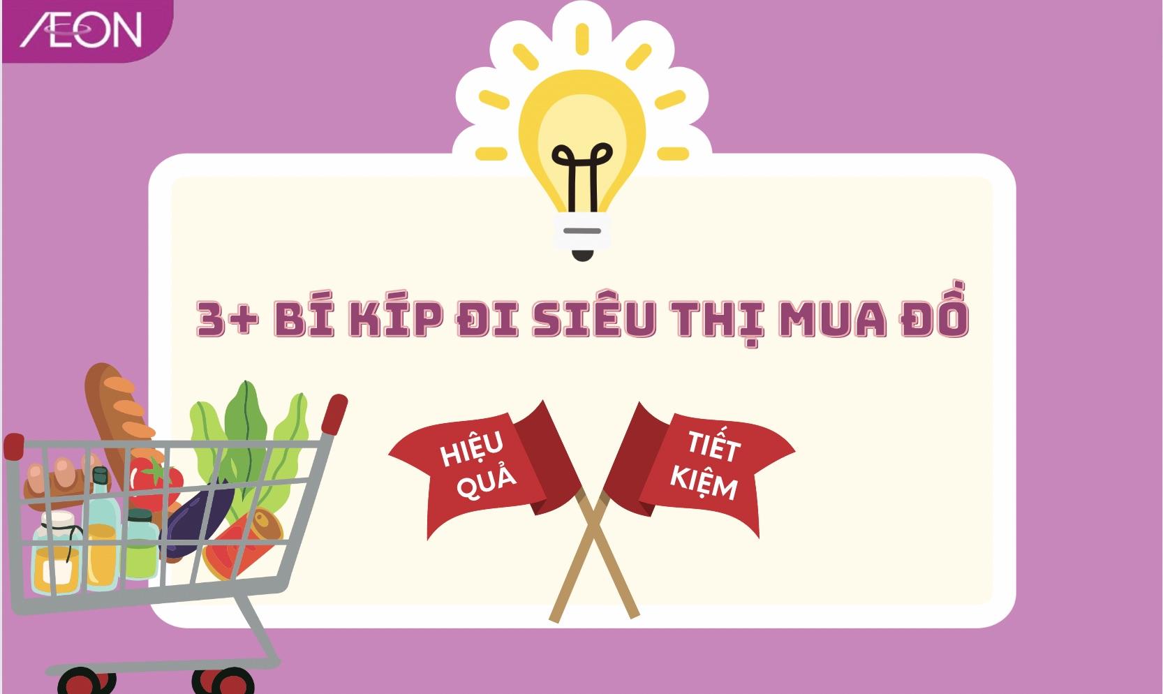 Bí kíp đi siêu thị mua đồ HIỆU QUẢ – TIẾT KIỆM CHI PHÍ