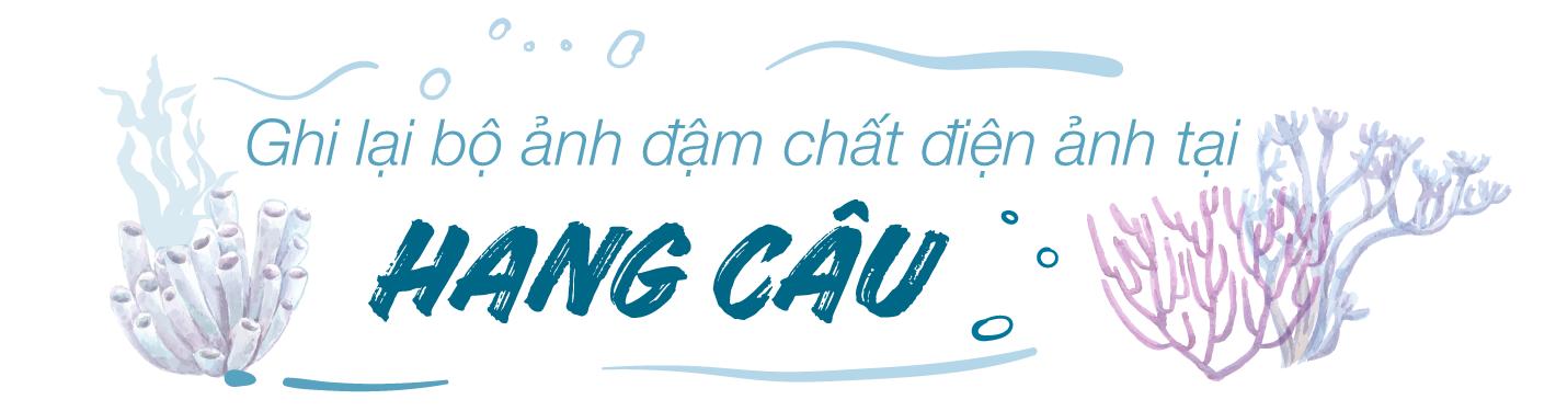 Hang câu tại Lý Sơn