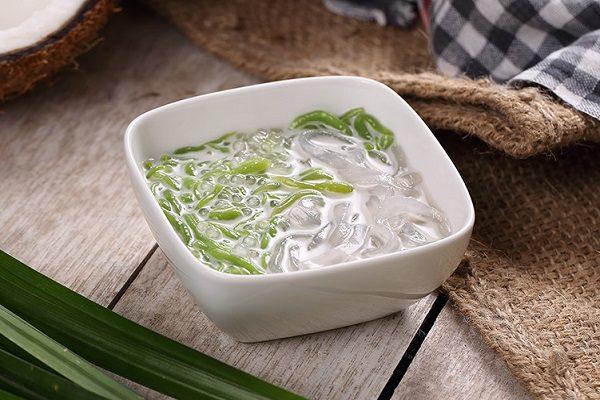 bánh lọt nước cốt dừa thanh mát