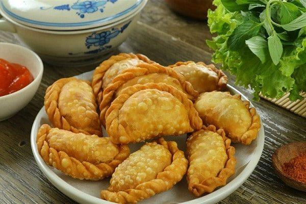 bánh xếp nhân thịt hấp dẫn