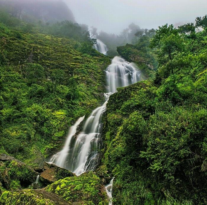 Thác Bạc Sa Pa điểm du lịch hè lý tưởng