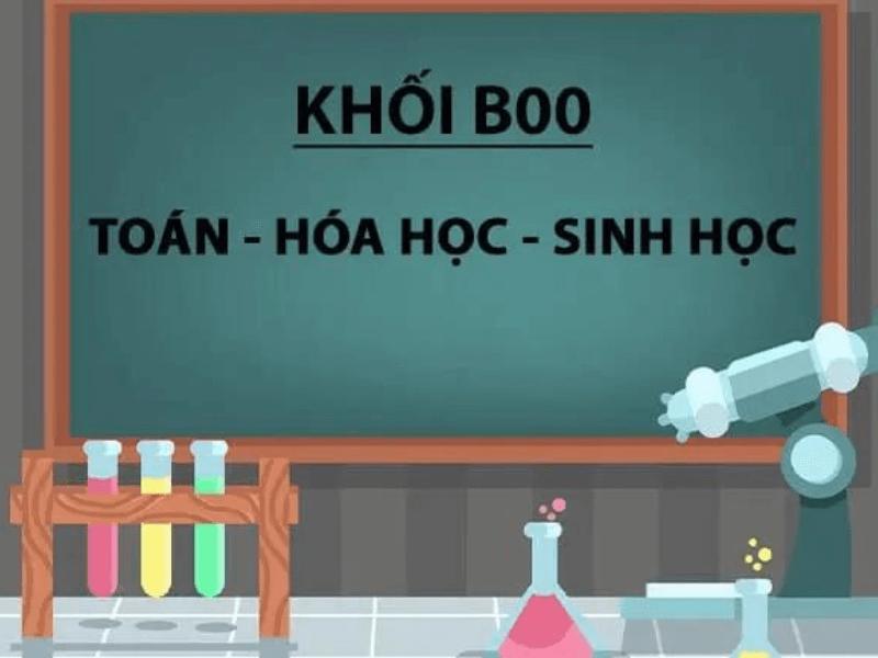 Toán hóa sinh là khối gì