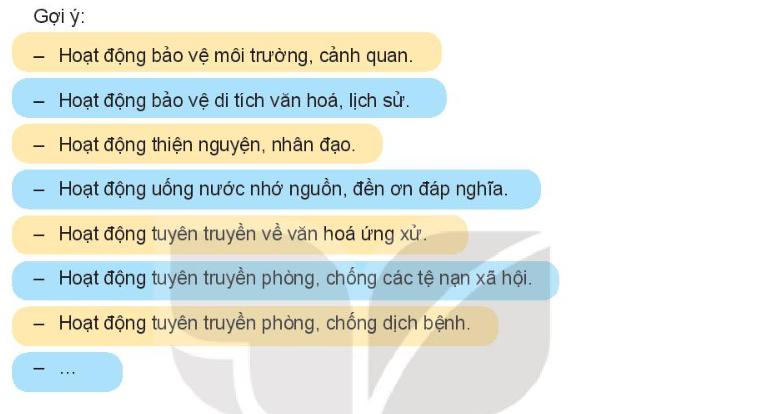 HĐTN 10 Chủ đề 6: Tham gia xây dựng cộng đồng - Kết nối tri thức (ảnh 1)