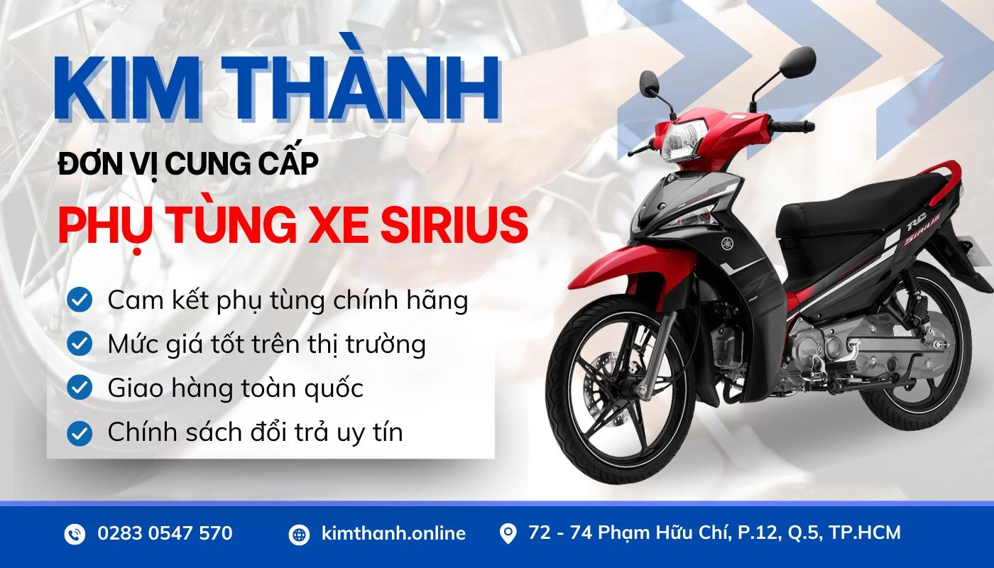 Mua phụ tùng Sirius chính hãng Yamaha tại Kim Thành