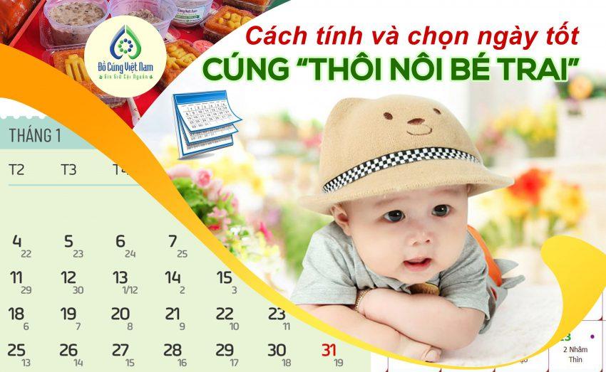 Đặt mua mâm cúng thôi nôi cho bé trai ở đâu