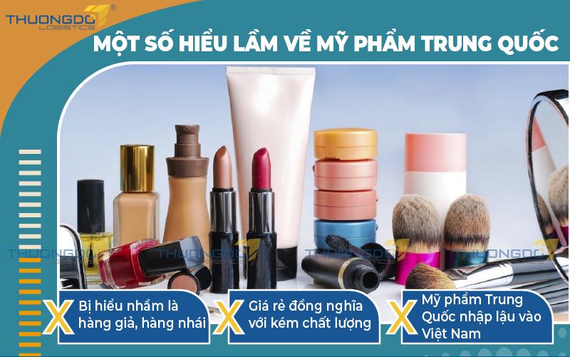 Một số hiểu lầm về mỹ phẩm Trung Quốc