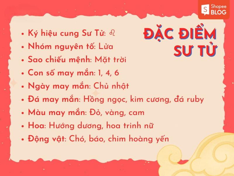 Đặc điểm của Sư Tử