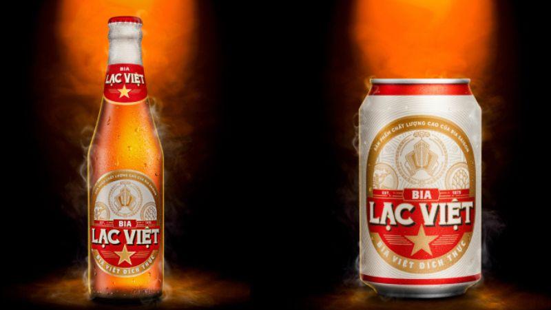 Bia chai, bia lon Lạc Việt Sabeco hiện giá bao nhiêu?